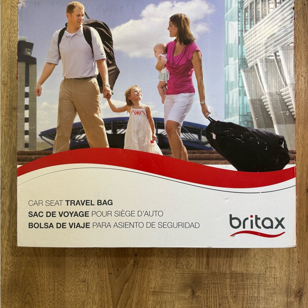 Britax Car Seat Travel Bag - Classic Black